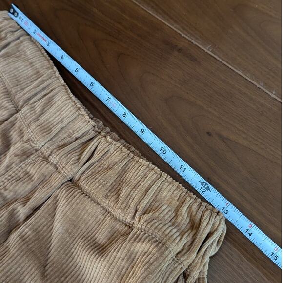 Ayr Brown Corduroy Staycation High-rise Pull On Mini Shorts, size S - Picture 5 of 8